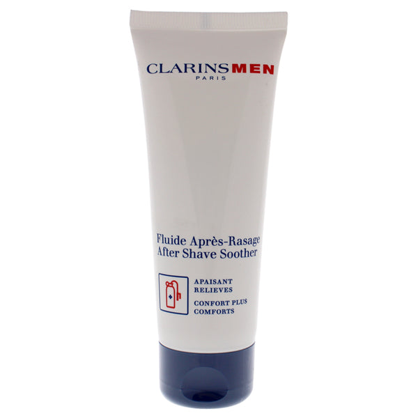 Clarins Men After Shave Soother by Clarins for Men - 2.7 oz After Shave Soother (Unboxed)