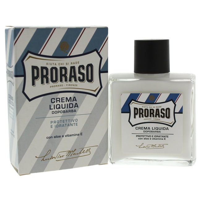 Proraso Protective And Moisturizing After Shave Balm With Aloe & Vitamin E by Proraso for Men - 3.38 oz After Shave Balm