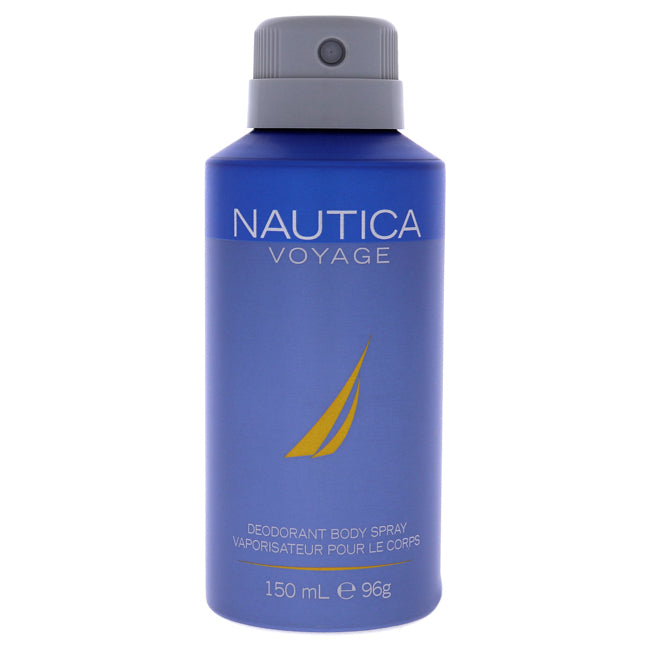 Nautica Nautica Voyage Deodorant Body Spray by Nautica for Men - 5 oz Body Spray