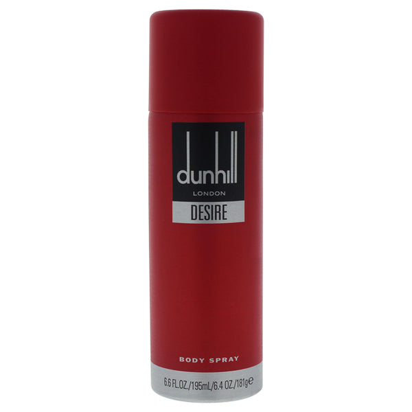 Alfred Dunhill Desire London by Alfred Dunhill for Men - 6.6 oz Body Spray