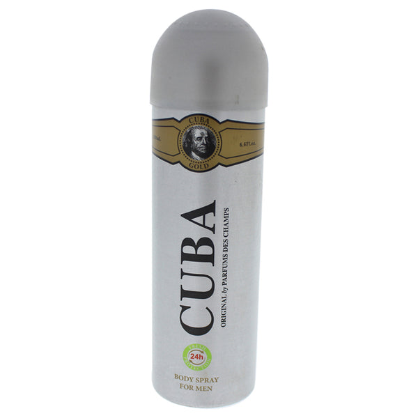 Cuba Cuba Gold by Cuba for Men - 6.6 oz Body Spray