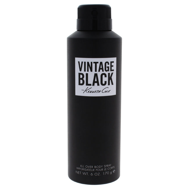 Kenneth Cole Vintage Black by Kenneth Cole for Men - 6 oz Body Spray