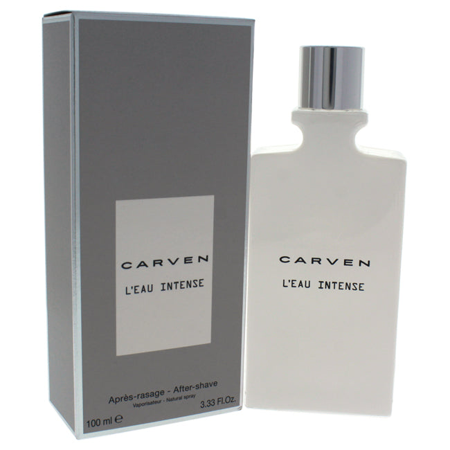 Carven Leau Intense After Shave Spray by Carven for Men - 3.33 oz After Shave Spray