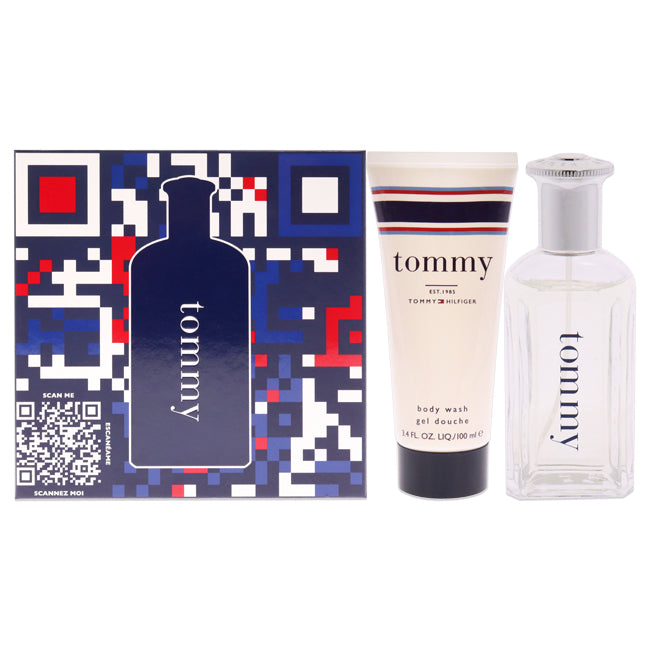 Tommy by Tommy Hilfiger for Men - 2 pc Gift Set 1.7 oz EDT Spray and 3.4 oz Body Wash