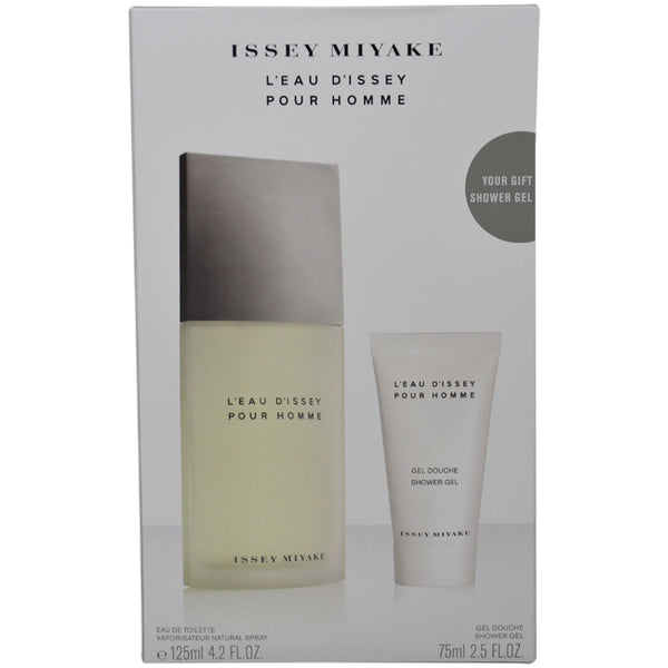Issey Miyake Leau Dissey by Issey Miyake for Men - 2 Pc Gift Set 4.2oz EDT Spray, 2.5oz Shower Gel