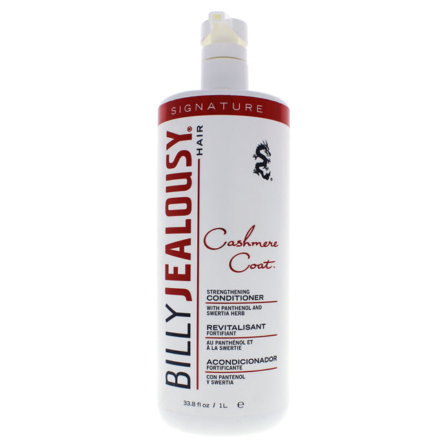 Billy Jealousy Cashmere Coat Hair Strengthening Conditioner by Billy Jealousy for Men - 33.8 oz Conditioner