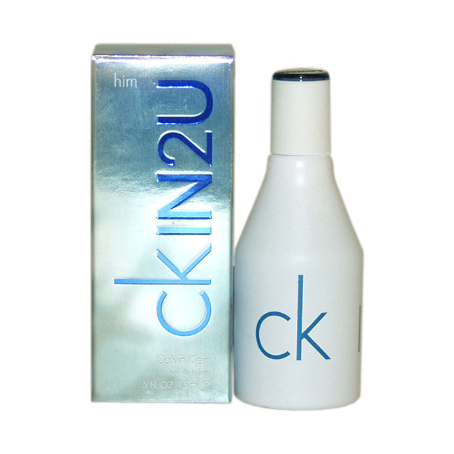 Calvin Klein CKIN2U by Calvin Klein for Men - 15 ml EDT Splash (Mini)