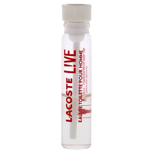 Lacoste Lacoste Live by Lacoste for Men - 1.5 ml EDT Splash Vial (Mini)