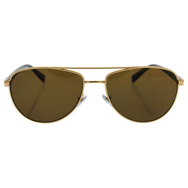 Bvlgari Bvlgari BV5026K 391/83 - Gold/Plated Polarized by Bvlgari for Men - 60-17-142 mm Sunglasses