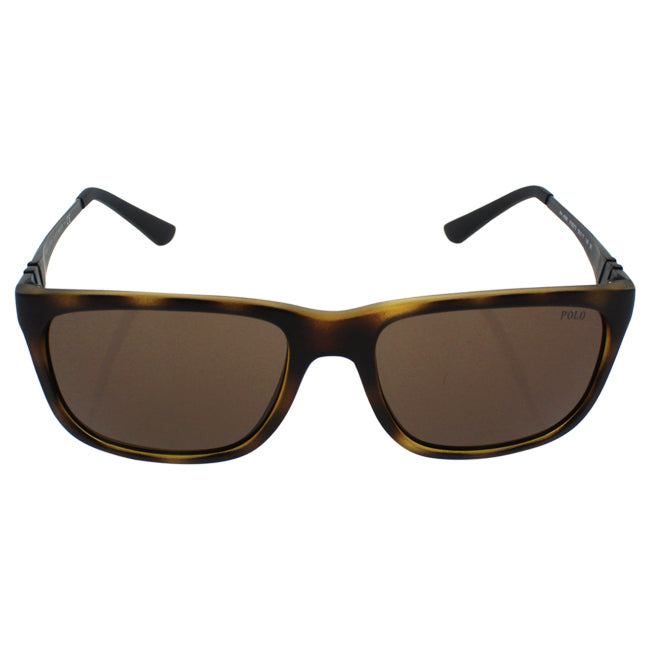 Ralph Lauren Polo Ralph Lauren PH 4088 5182/73 - Matte Dark Havana/Brown by Ralph Lauren for Men - 55-17-145 mm Sunglasses