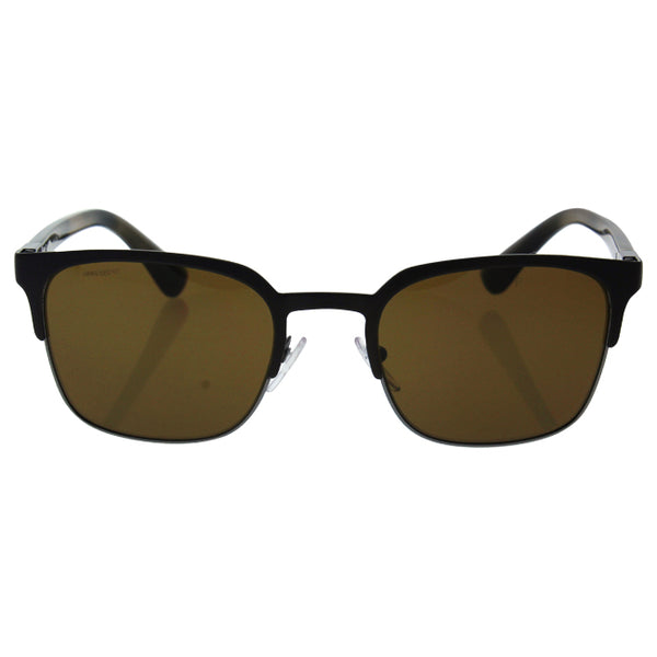 Prada Prada SPR 61S U6C-5Y1 - Grey/Gunmental Brown Polarized by Prada for Men - 52-21-140 mm Sunglasses