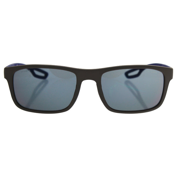 Prada Prada SPS 03R UR4-9Q1 - Brown Rubber/Dark Grey-Blue/Red by Prada for Men - 56-19-140 mm Sunglasses