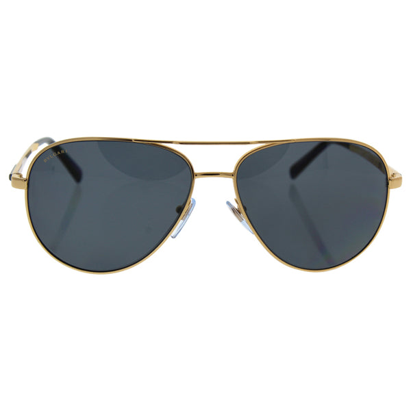 Bvlgari Bvlgari BV5029K 390/81 - Gold Plated/Grey Polarized by Bvlgari for Men - 61-15-140 mm Sunglasses