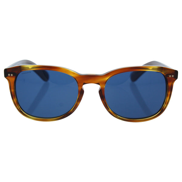 Burberry Burberry BE 4214 3550/80 - Amber Horn/Dark Blue by Burberry for Men - 55-20-140 mm Sunglasses