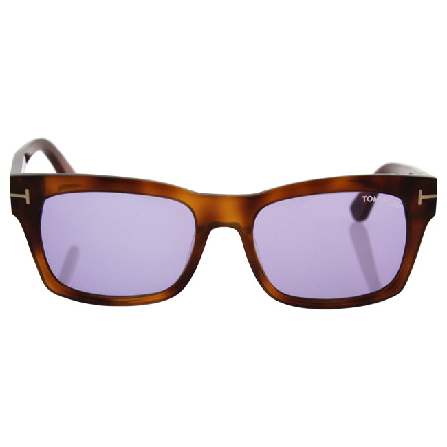 Tom Ford Tom Ford TF494 53Y Frederik - Blonde Havana/Violet by Tom Ford for Men - 54-18-140 mm Sunglasses