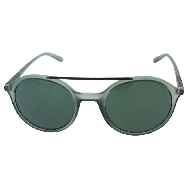 Giorgio Armani Giorgio Armani AR 8077 5484/71 - Matte Transparent Green/Grey Green by Giorgio Armani for Men - 50-21-140 mm Sunglasses