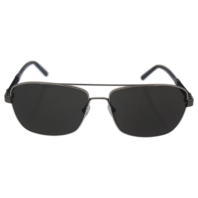 Mont Blanc Mont Blanc MB589S 14A - Shiny Ruthenium Grey/Smoke Grey by Mont Blanc for Men - 60-15-145 mm Sunglasses