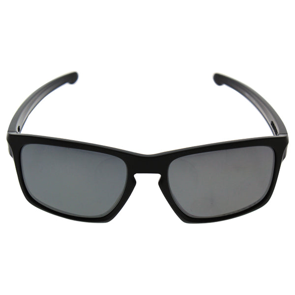 Oakley Oakley Sliver OO9262-09 - Polished Black/Black Iridium Polarized by Oakley for Men - 57-18-140 mm Sunglasses