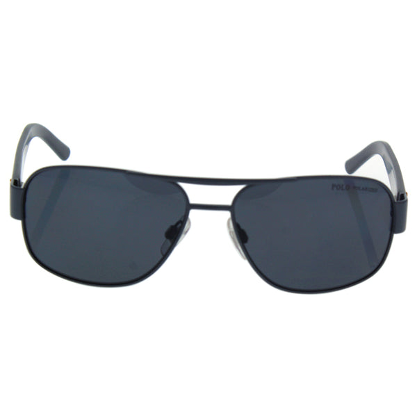 Ralph Lauren Polo Ralph Lauren PH 3080 9244/81 - Matte Dark/Grey Polarized by Ralph Lauren for Men - 59-15-135 mm Sunglasses