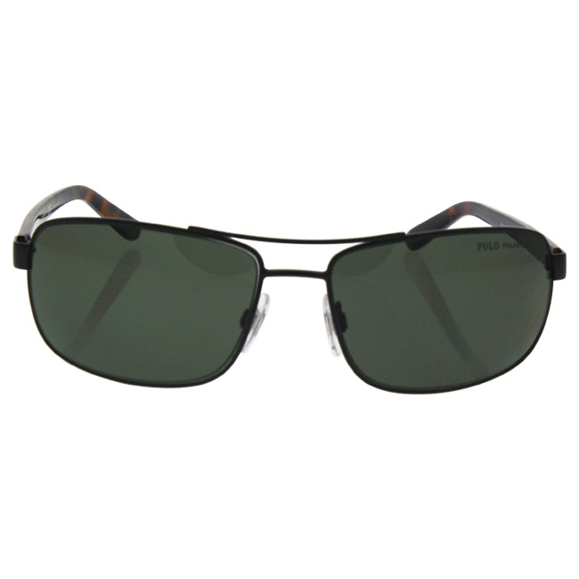 Ralph Lauren Polo Ralph Lauren PH 3095 9005/9A - Semi Shiny Green/Green Polarized by Ralph Lauren for Men - 63-16-130 mm Sunglasses