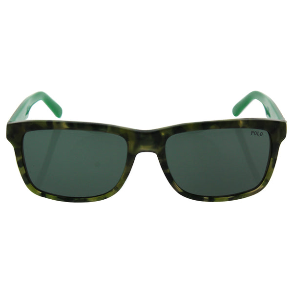 Ralph Lauren Polo Ralph Lauren PH 4098 5436/71 - Vintage Camou Tortoise/Green by Ralph Lauren for Men - 57-18-145 mm Sunglasses