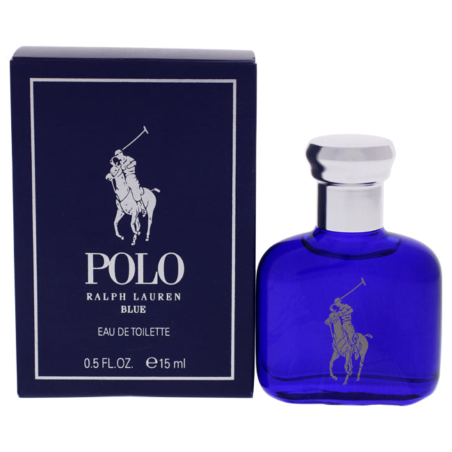 Ralph Lauren Polo Blue by Ralph Lauren for Men - 0.5 oz EDT Splash