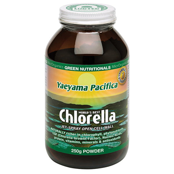 MicrOrganics Green Nutritionals Yaeyama Pacifica Chlorella Powder 250g