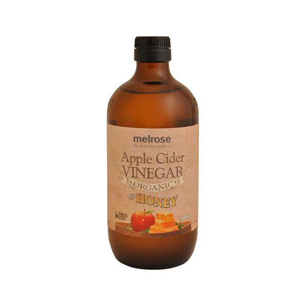 Melrose Organic Apple Cider Vinegar with Honey 500ml