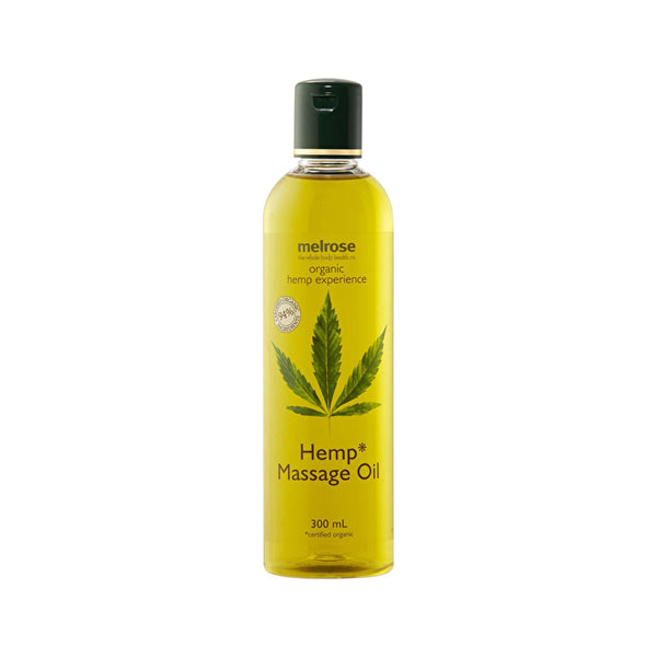 Melrose Hemp Experience Organic Hemp Massage Oil 300ml