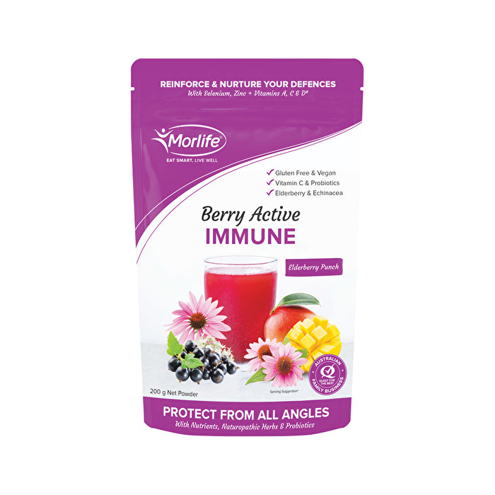 Morlife Berry Active Immune Elderberry Punch 200g