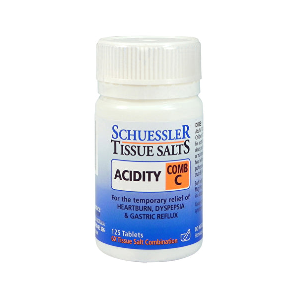 Martin & Pleasance Schuessler Tissue Salts Comb C (Acidity) 125t
