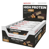 Musashi High Protein Dark Choc Salted Caramel 90g X 12