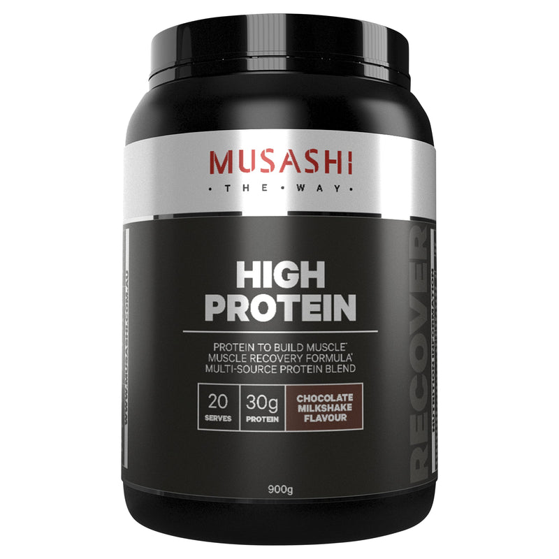 Musashi High Protein Chocolate Milkshake 900g