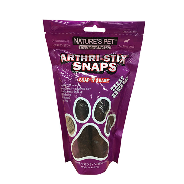 Nature's Pet Arthri-Stix Snaps x 6 Pack