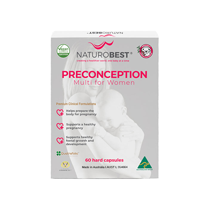 NaturoBest Preconception Multi for Women 60c