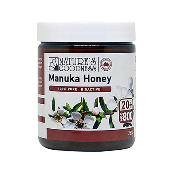 Nature's Goodness 100% Pure Bioactive Manuka Honey MGO 800 250g