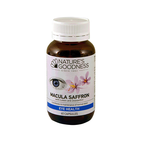 Nature's Goodness Macula Saffron (with Lutein and Zeaxanthin) 60c