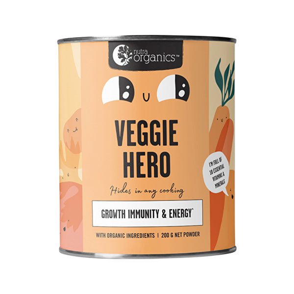 Nutra Organics Veggie Hero (Growth Immunity & Energy) 200g