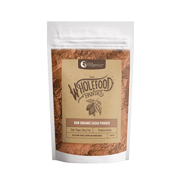 Nutra Organics Wholefood Pantry Organic Cacao Powder 1kg