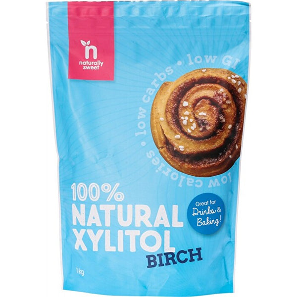 Naturally Sweet 100% Natural Xylitol Birch 1kg