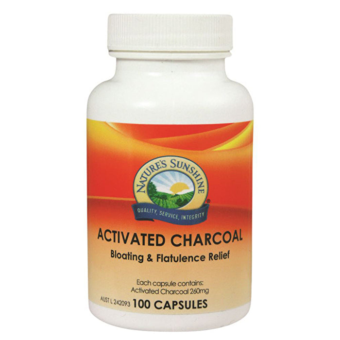 Nature's Sunshine Activated Charcoal 260mg 100c