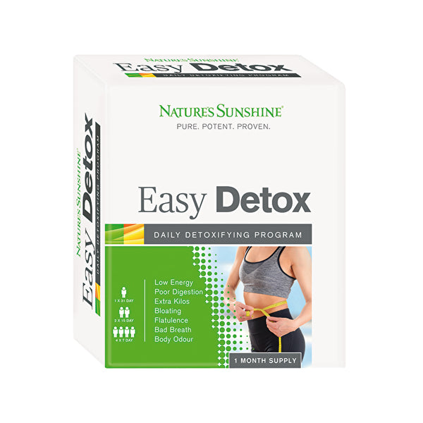 Nature's Sunshine Easy Detox (Daily Detoxifying Program) 1 Month Supply