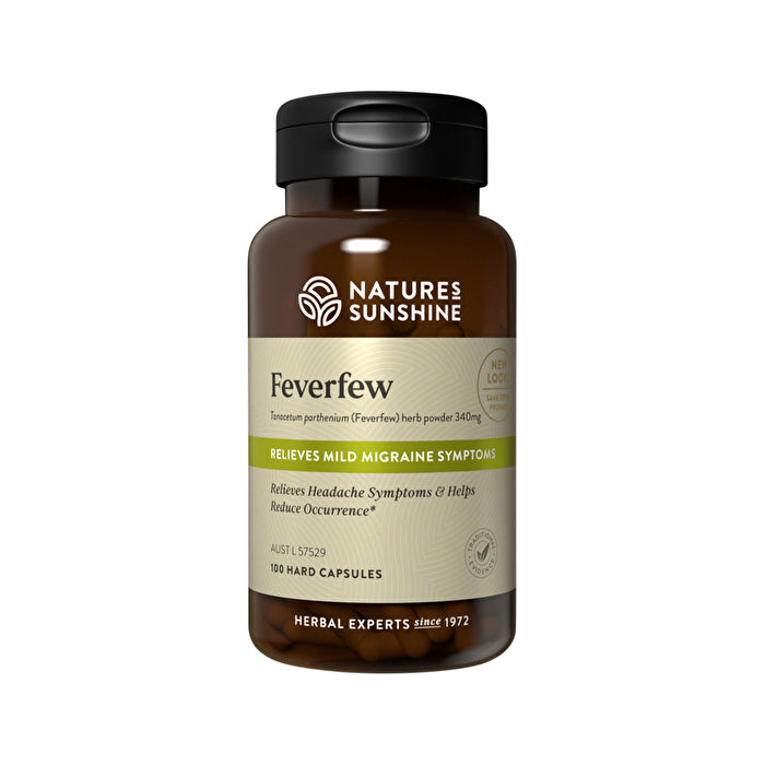 Nature's Sunshine Feverfew 340mg 100c