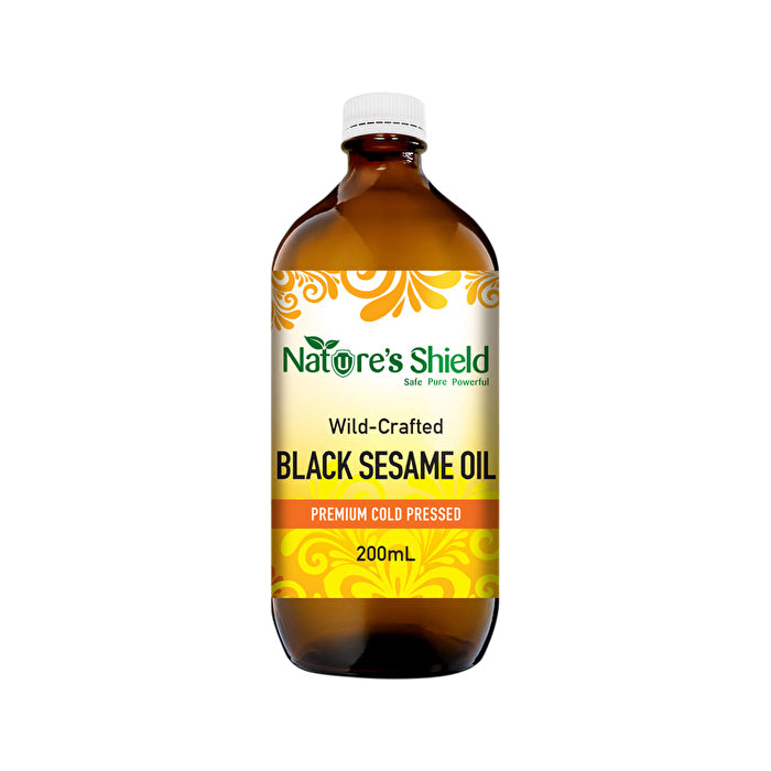 Nature's Shield Wild-Crafted Black Sesame Oil 200ml