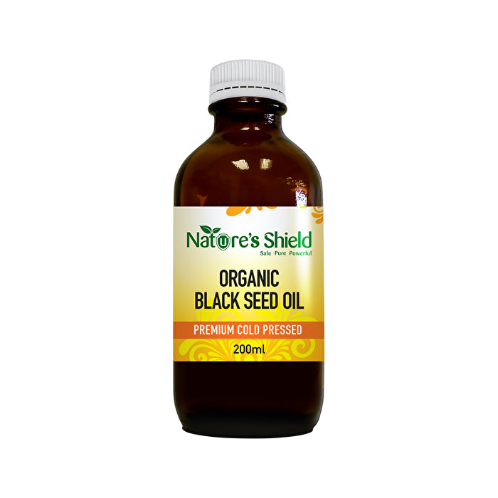 Nature's Shield Organic Black Seed Oil 200ml