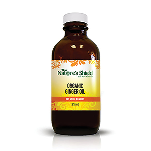 Nature's Shield Organic Ginger Oil 25ml