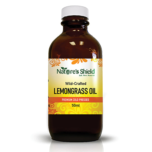 Nature's Shield Wild-Crafted Lemongrass Oil 50ml