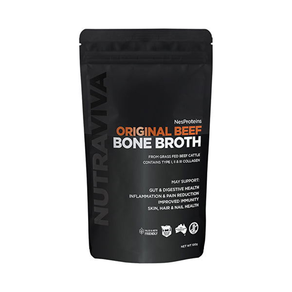Nutraviva (nes Proteins) NutraViva NesProteins Bone Broth Original Beef 100g