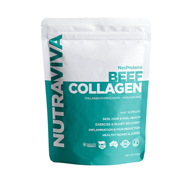 Nutraviva (nes Proteins) NutraViva NesProteins Beef Collagen (Collagen Hydrolysate) 450g