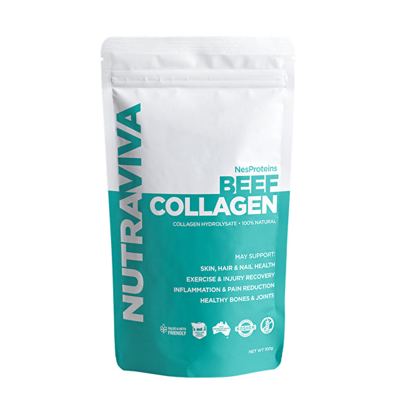 Nutraviva (nes Proteins) NutraViva NesProteins Beef Collagen (Collagen Hydrolysate) 100g